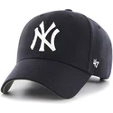 mutzen-gebogen-marineblau-verstellbares-band-fur-kinder-der-new-york-yankees-mlb-von-47-brand
