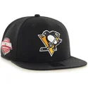 mutzen-flach-schwarz-snapback-der-pittsburgh-penguins-nhl-von-47-brand