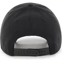 47-brand-curved-brim-black-and-white-logo-black-logo-new-york-yankees-mlb-mvp-black-snapback-cap