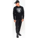 new-era-las-vegas-raiders-nfl-black-crew-neck-sweatshirt