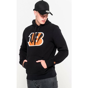 New Era Cincinnati Bengals NFL Pullover Hoodie Kapuzenpullover Sweatshirt schwarz