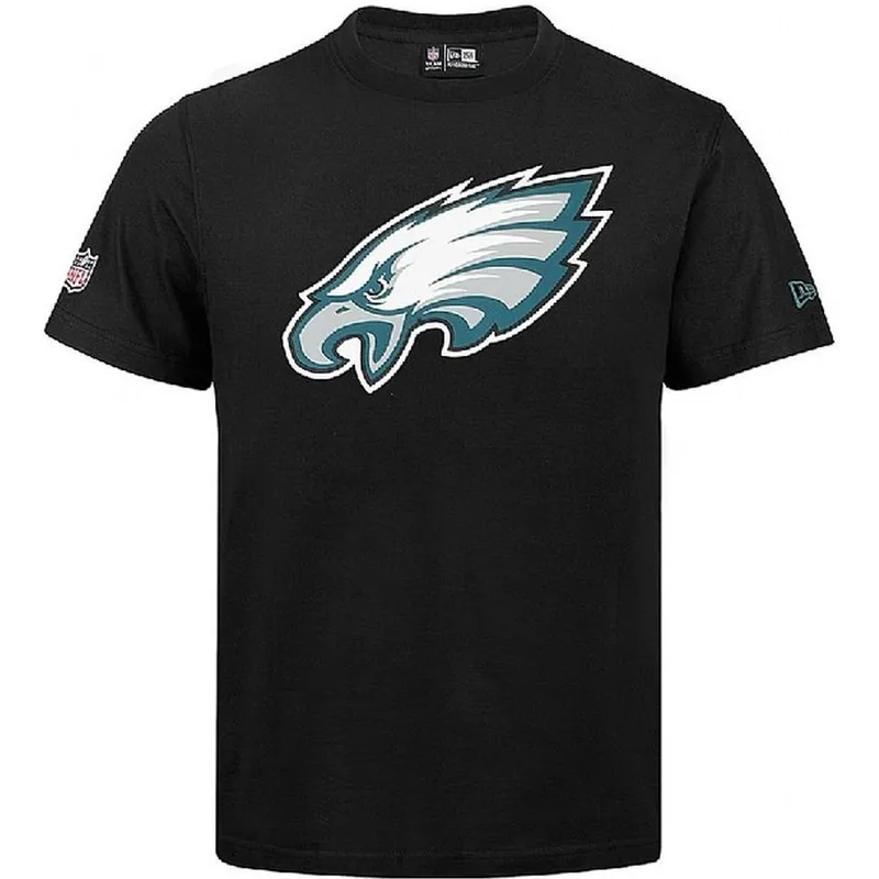 philadelphia-eagles-nfl-new-era-schwarzes-kurzarm-t-shirt