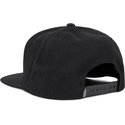 vans-flat-brim-script-logo-drop-v-snapback-cap-schwarz-