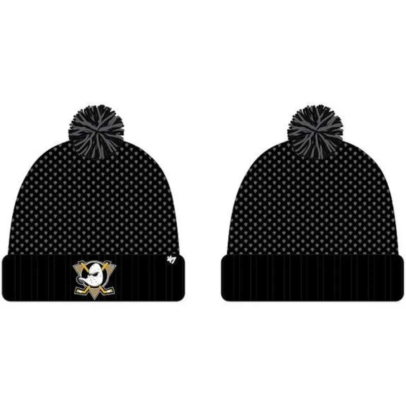 schwarze-mutze-mit-bommel-der-anaheim-ducks-nhl-calypso-von-47-brand
