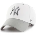 mutzen-gebogen-weiss-verstellbares-band-der-new-york-yankees-mlb-von-47-brand