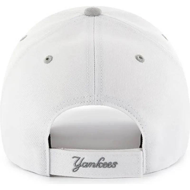 mutzen-gebogen-weiss-verstellbares-band-der-new-york-yankees-mlb-von-47-brand mutzen-gebogen-weiss-verstellbares-band-der-new-york-yankees-mlb-von-47-brand