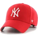 rote-gebogene-kappe-new-york-yankees-mlb-mvp-von-47-brand