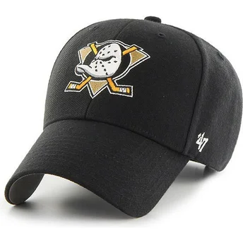mutzen-gebogen-schwarz-verstellbares-band-der-anaheim-ducks-nhl-von-47-brand