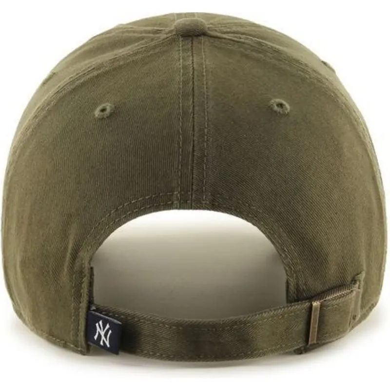 mutzen-gebogen-braun-verstellbares-band-der-new-york-yankees-mlb-von-47-brand mutzen-gebogen-braun-verstellbares-band-der-new-york-yankees-mlb-von-47-brand