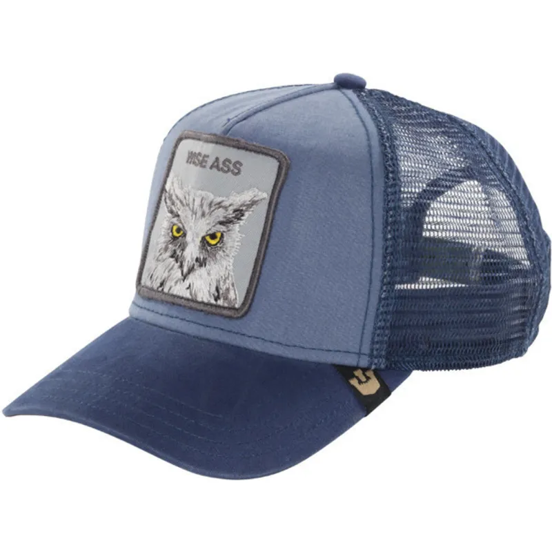 mutzen-gebogen-blau-snapback-the-farm-von-goorin-bros mutzen-gebogen-blau-snapback-the-farm-von-goorin-bros