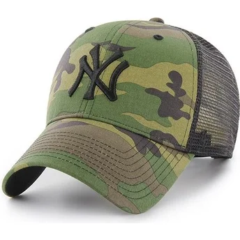 47-brand-black-logo-new-york-yankees-mlb-branson-mvp-camouflage-trucker-hat