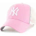 cappellino-trucker-rosa-dei-new-york-yankees-mlb-di-47-brand