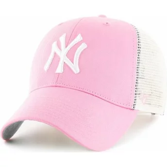 47 Brand New York Yankees MLB Trucker Cap pink