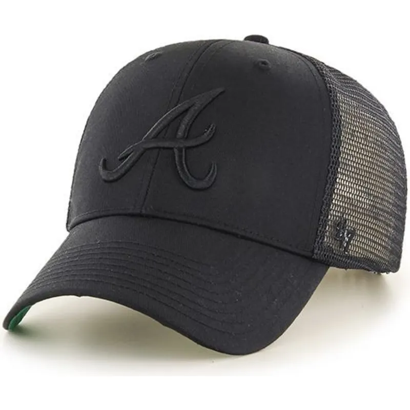 mutzen-gebogen-schwarz-snapback-der-atlanta-braves-mlb-von-47-brand mutzen-gebogen-schwarz-snapback-der-atlanta-braves-mlb-von-47-brand