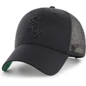 mutzen-gebogen-schwarz-snapback-der-chicago-white-sox-mlb-von-47-brand