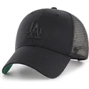 mutzen-gebogen-schwarz-snapback-der-los-angeles-dodgers-mlb-von-47-brand