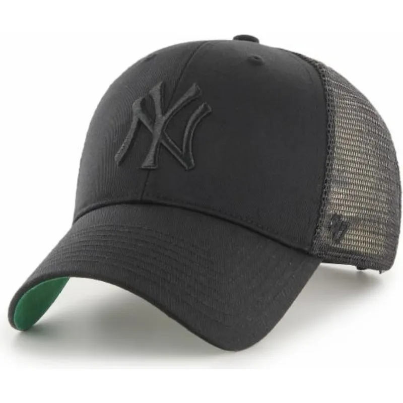 47-brand-black-logo-new-york-yankees-mlb-mvp-branson-black-trucker-hat