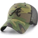 atlanta-braves-mlb-mvp-branson-camo-trucker-cap-mit-schwarzem-logo-von-47-brand