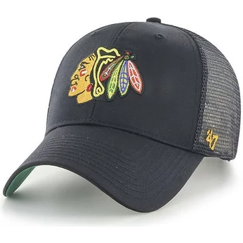 47 Brand Chicago Blackhawks NHL MVP Branson Trucker Cap schwarz