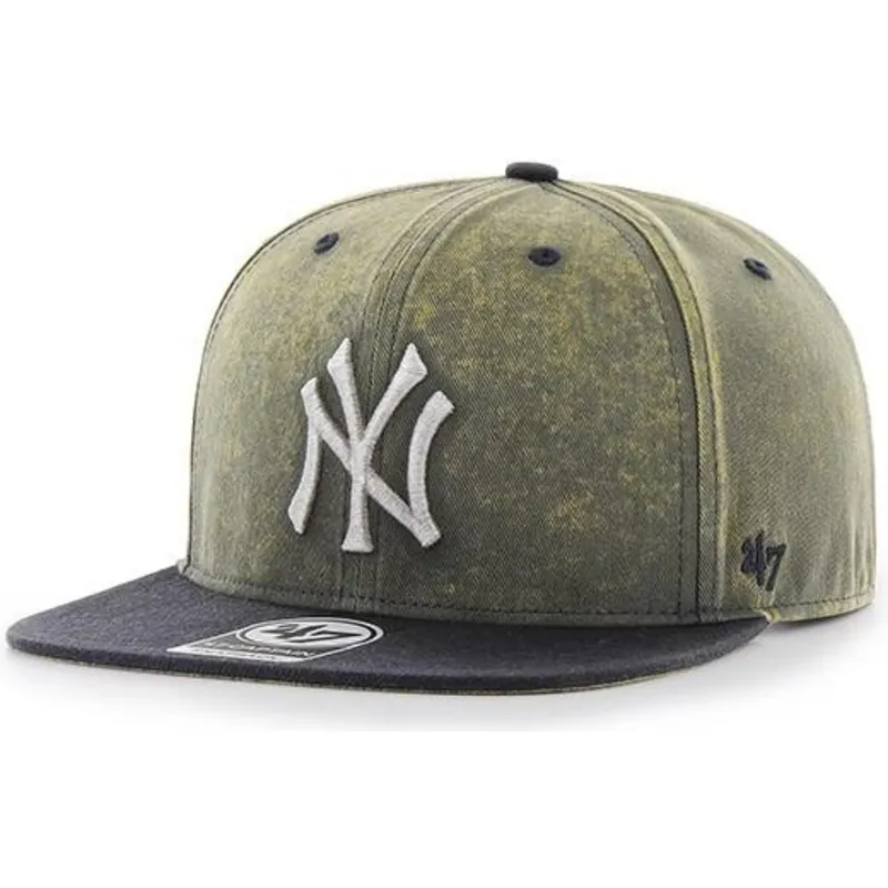 mutzen-flach-marineblau-snapback-der-new-york-yankees-mlb-von-47-brand mutzen-flach-marineblau-snapback-der-new-york-yankees-mlb-von-47-brand