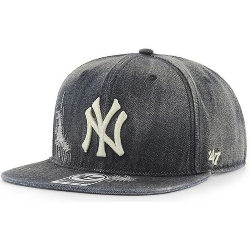 mutzen-flach-schwarz-snapback-vaquero-der-new-york-yankees-mlb-von-47-brand