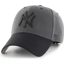 mutzen-gebogen-schwarz-verstellbares-band-clara-der-new-york-yankees-mlb-von-47-brand