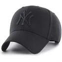 47-brand-curved-brim-black-logo-new-york-yankees-mlb-mvp-black-snapback-cap