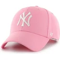 cappellino-rosa-snapback-curva-new-york-yankees-mlb-mvp-di-47-brand