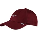 casquette-courbee-rouge-ajustable-texting-never-not-busy-djinns