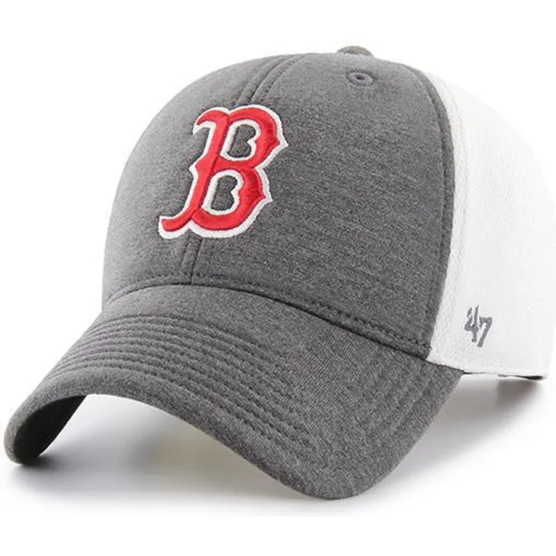 mutzen-gebogen-grau-verstellbares-band-der-boston-red-sox-mlb-von-47-brand