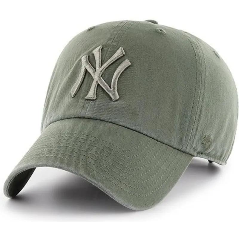 mutzen-gebogen-grun-verstellbares-band-claro-der-new-york-yankees-mlb-von-47-brand mutzen-gebogen-grun-verstellbares-band-claro-der-new-york-yankees-mlb-von-47-brand