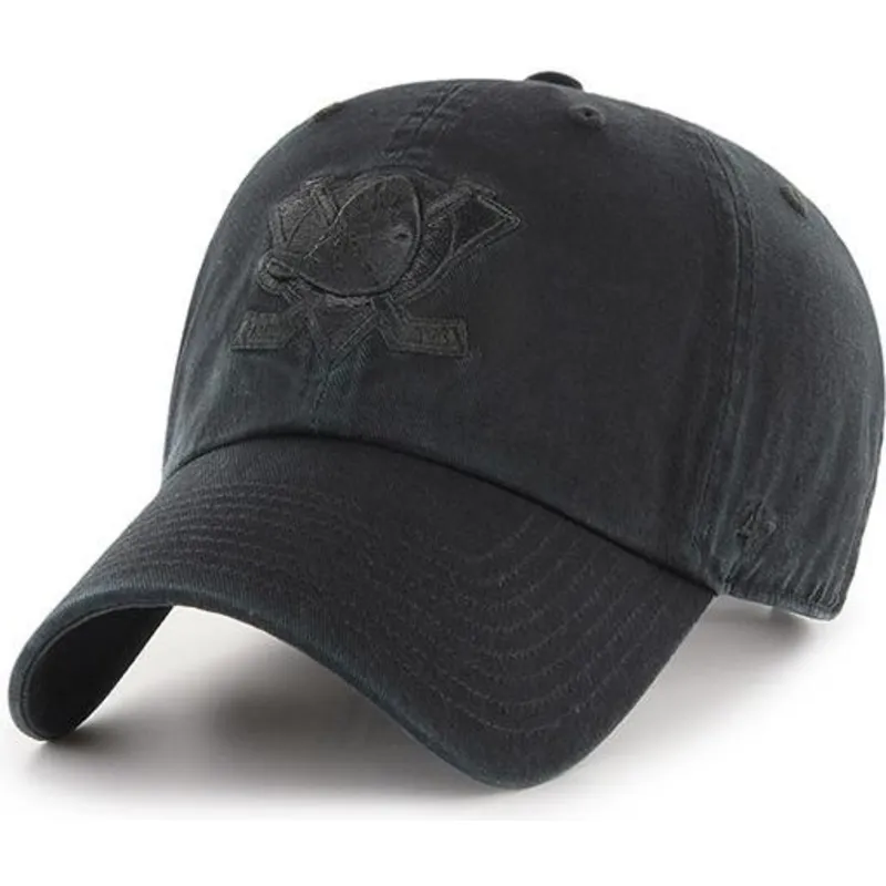 mutzen-gebogen-schwarz-verstellbares-band-der-anaheim-ducks-nhl-von-47-brand