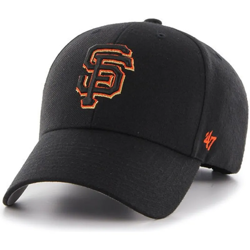 mutzen-gebogen-schwarz-verstellbares-band-der-san-francisco-giants-mlb-von-47-brand