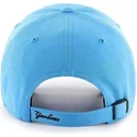 47-brand-mlb-clean-up-neon-new-york-yankees-kappe-mit-gebogenem-schirm-in-blau