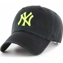 mutzen-gebogen-schwarz-verstellbares-band-der-new-york-yankees-mlb-von-47-brand