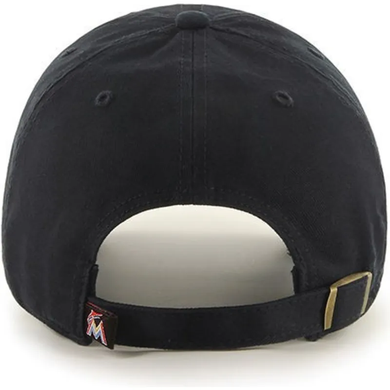mutzen-gebogen-schwarz-verstellbares-band-der-miami-marlins-mlb-von-47-brand