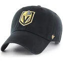 schwarze-curved-cap-der-vegas-golden-knights-nhl-clean-up-von-47-brand
