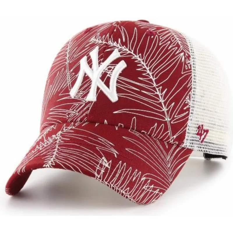 mutzen-gebogen-rot-snapback-der-new-york-yankees-mlb-von-47-brand mutzen-gebogen-rot-snapback-der-new-york-yankees-mlb-von-47-brand