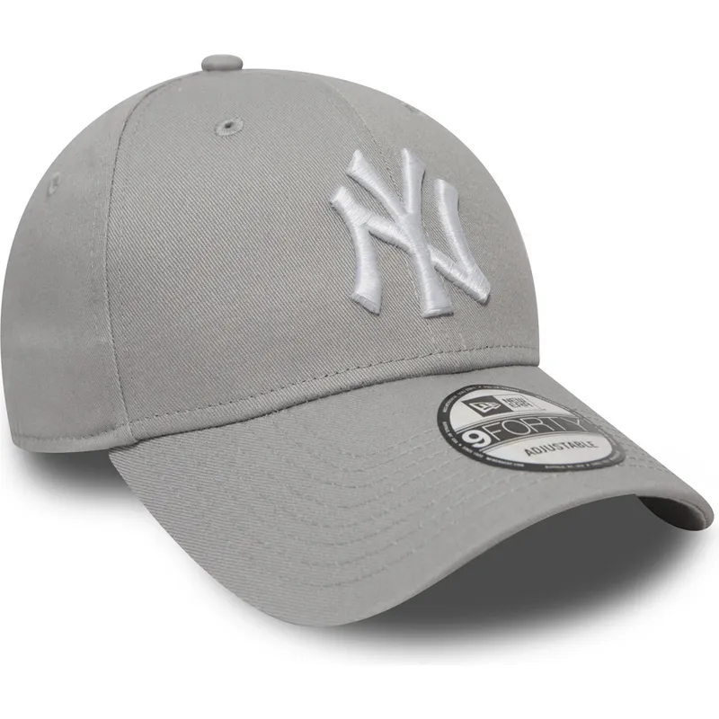 szara-regulowana-czapka-z-zakrzywionym-daszkiem-9forty-essential-new-york-yankees-mlb-new-era