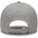 cappellino-curvo-grigio-regolabile-9forty-essential-dei-new-york-yankees-mlb-di-new-era