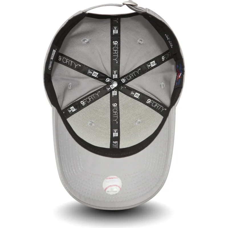 szara-czapka-z-zakrzywionym-daszkiem-regulowana-9forty-essential-new-york-yankees-mlb-new-era