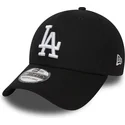 schwarze-gebogene-angepasste-kappe-39thirty-essential-der-los-angeles-dodgers-mlb-von-new-era