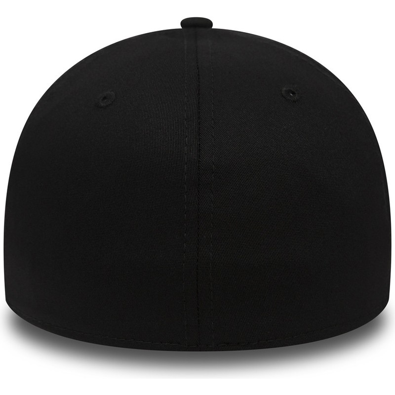 new-era-curved-brim-39thirty-essential-los-angeles-dodgers-mlb-fitted-cap-schwarz