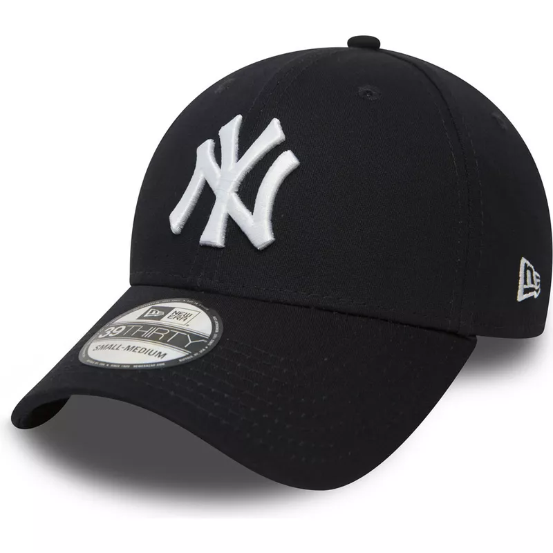 Gorra curva azul marino ajustada 39THIRTY de New York Yankees MLB de New Era: Caphunters.at