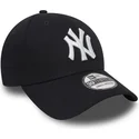 cappellino-curvo-blu-navy-regolabile-39thirty-classic-dei-new-york-yankees-mlb-di-new-era