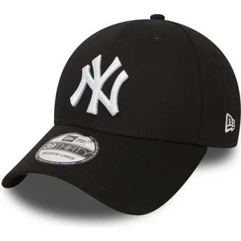 new-era-curved-brim-39thirty-classic-new-york-yankees-mlb-black-fitted-cap