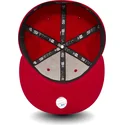 cappello-piatto-rosso-chiuso-59fifty-essential-dei-los-angeles-dodgers-mlb-di-new-era