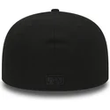 new-era-flat-brim-59fifty-black-on-black-new-york-yankees-mlb-black-fitted-cap