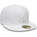 new-era-new-york-yankees-mlb-59fifty-white-on-white-weisse-flat-cap