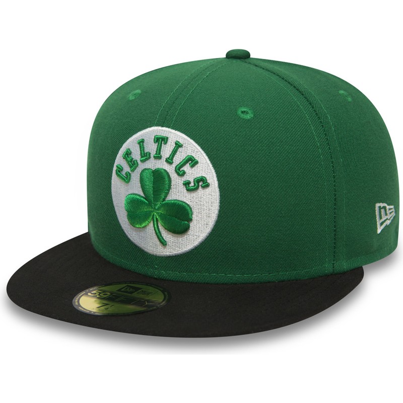 new-era-flat-brim-59fifty-essential-boston-celtics-nba-fitted-cap-grun